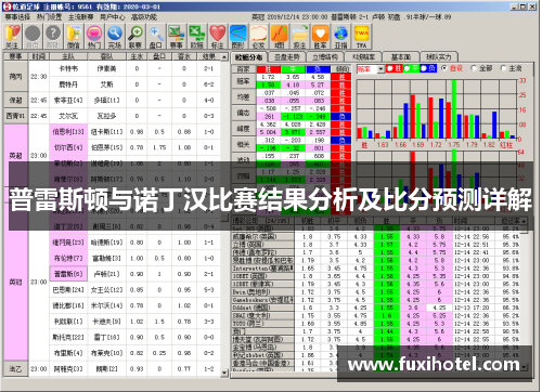 普雷斯顿与诺丁汉比赛结果分析及比分预测详解